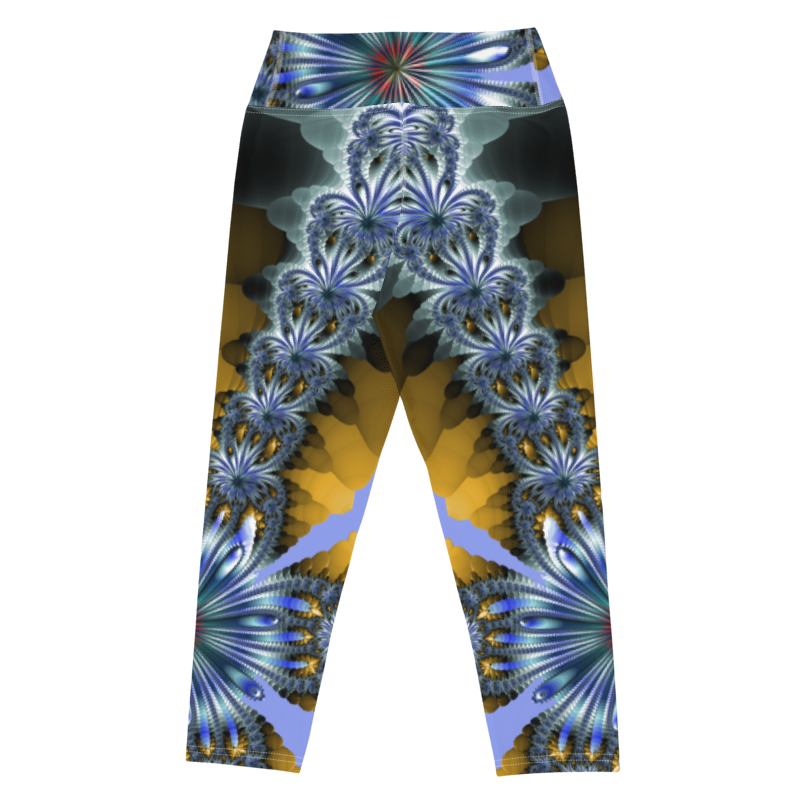 "Mystical Expansion" Collection - Yoga Capri Leggings ZKoriginal