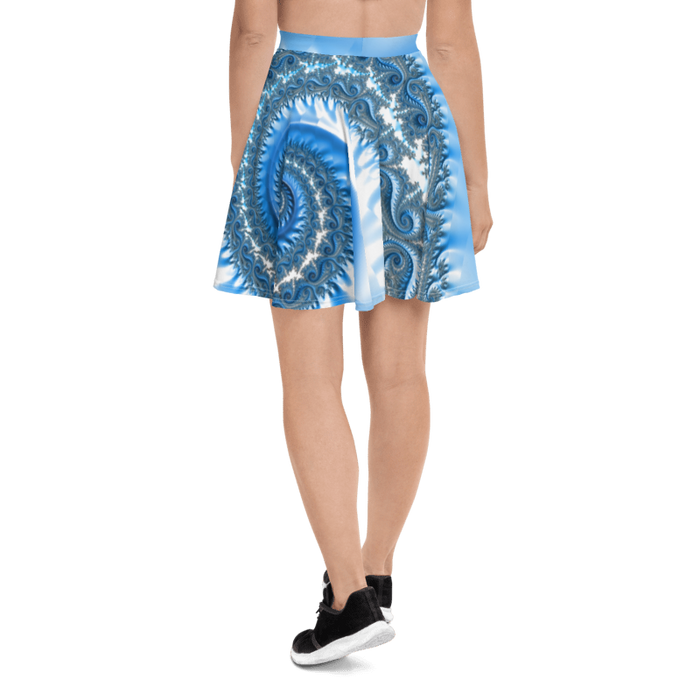 "Fractal Fern" Collection - Designer Skater Skirt