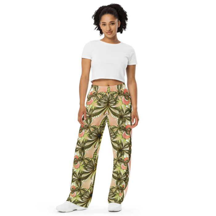 "Wild Lily" Collection - Designer Unisex Wide Leg Pants ZKoriginal