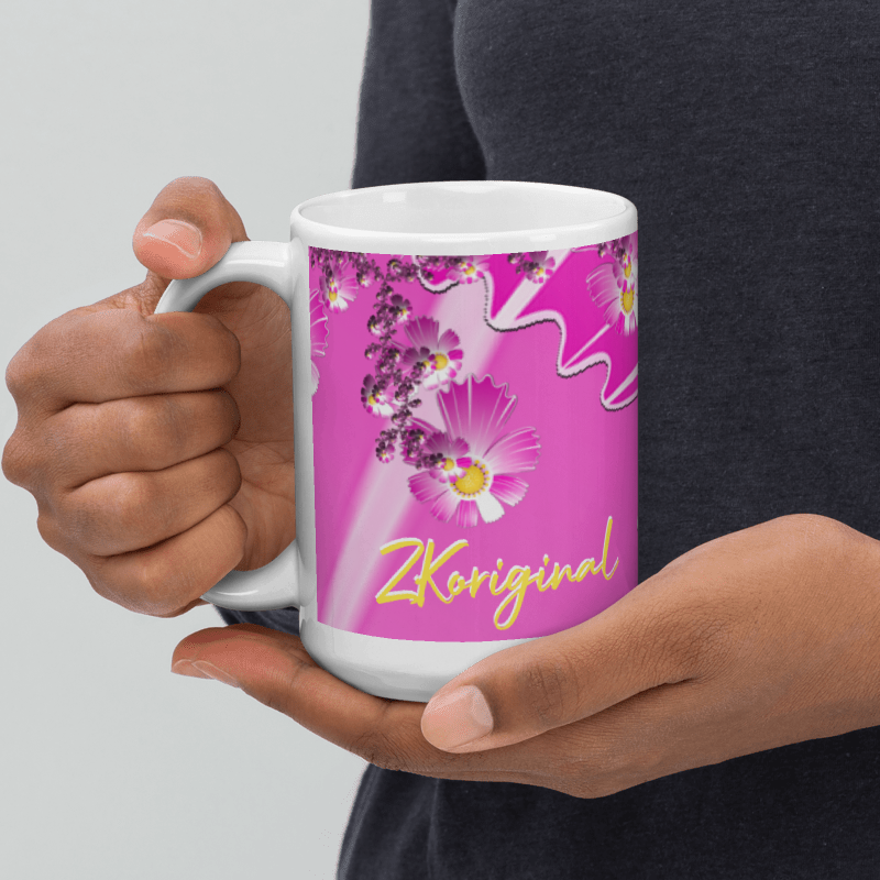 "Mystical Butterfly Bliss" Collection - White Glossy Mugs ZKoriginal