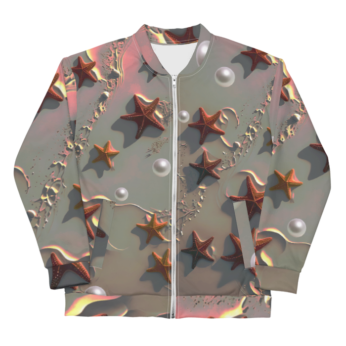 "Whispers of the Ocean" Collection - Unisex Bomber Jacket