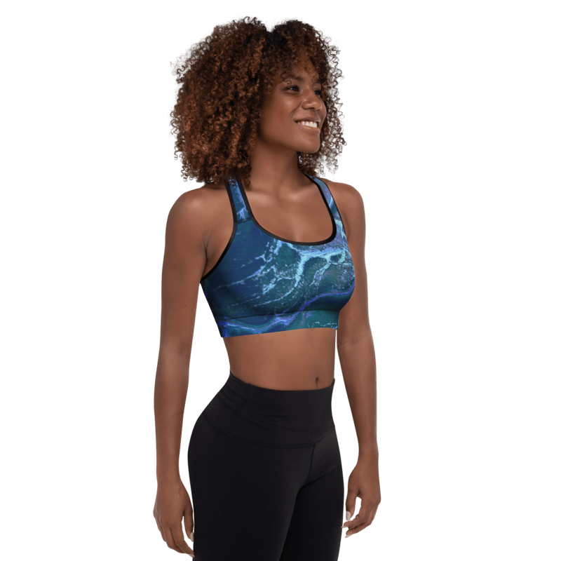 "Mystical Sensation" Collection - Padded Sports Bra