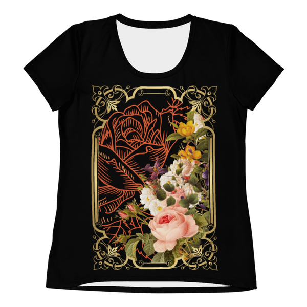 "Shabby Chic" Collection - Women's Athletic T-shirt ZKoriginal
