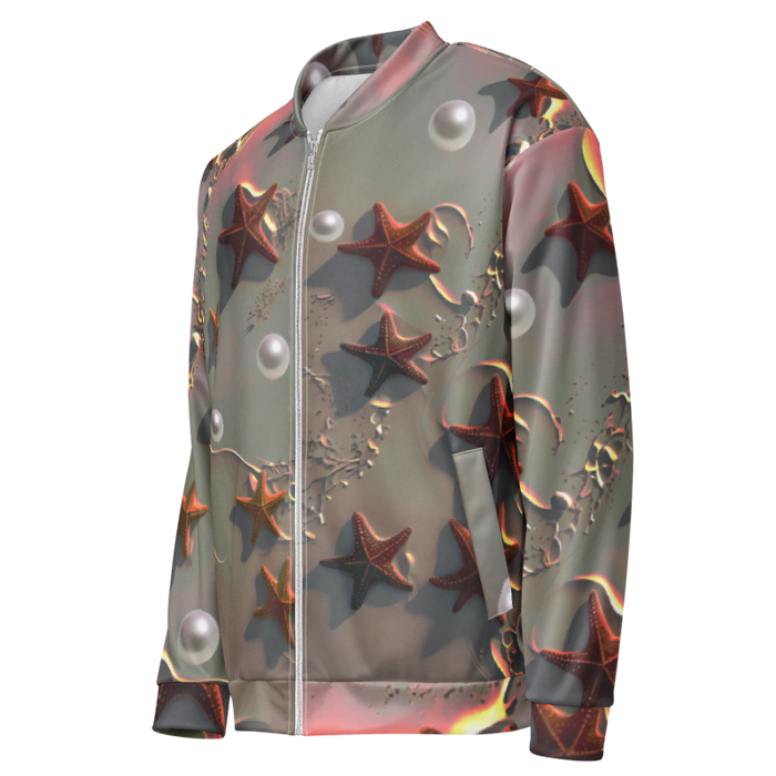 "Whispers of the Ocean" Collection - Unisex Bomber Jacket