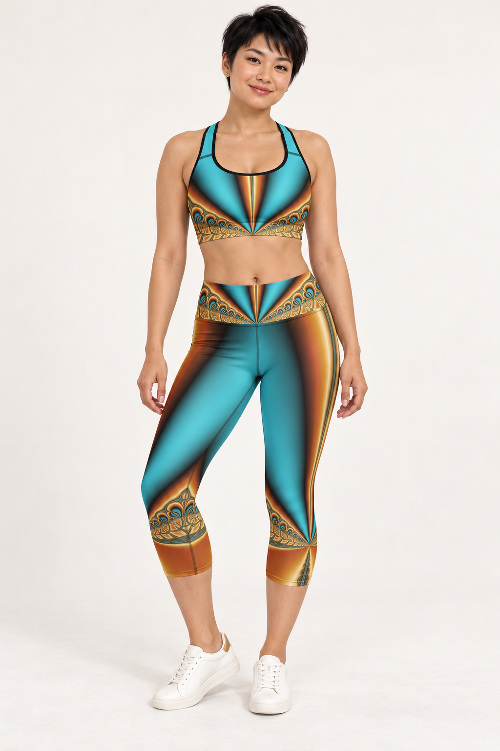 The Fifth Season Collection – Designer Yoga Capri Leggings | ZKoriginal