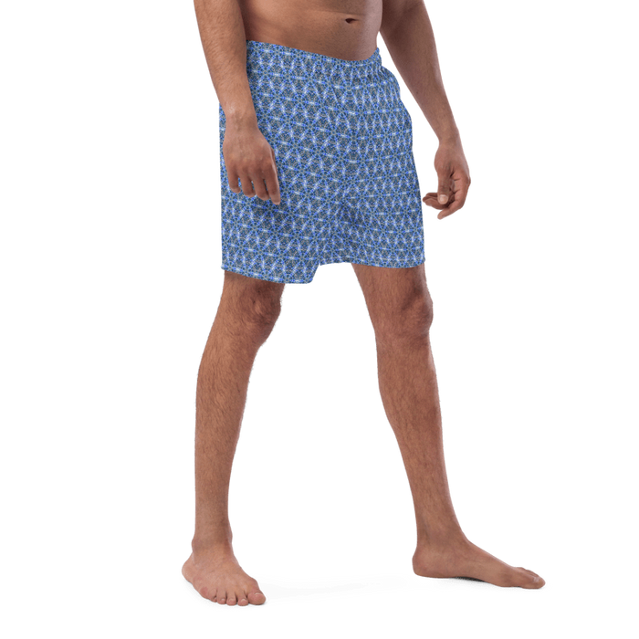 "Whirling Petals" Collection - Men's Swim Trunks