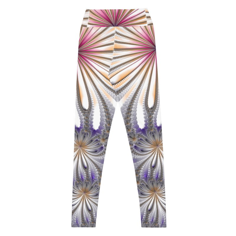 "Morning Bloom" Collection - Designer Yoga Leggings ZKoriginal