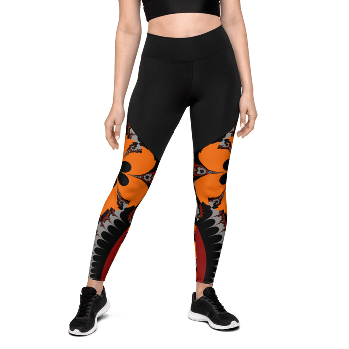 "Buccaneers Fans " Collection - Designer Sports Leggings ZKoriginal