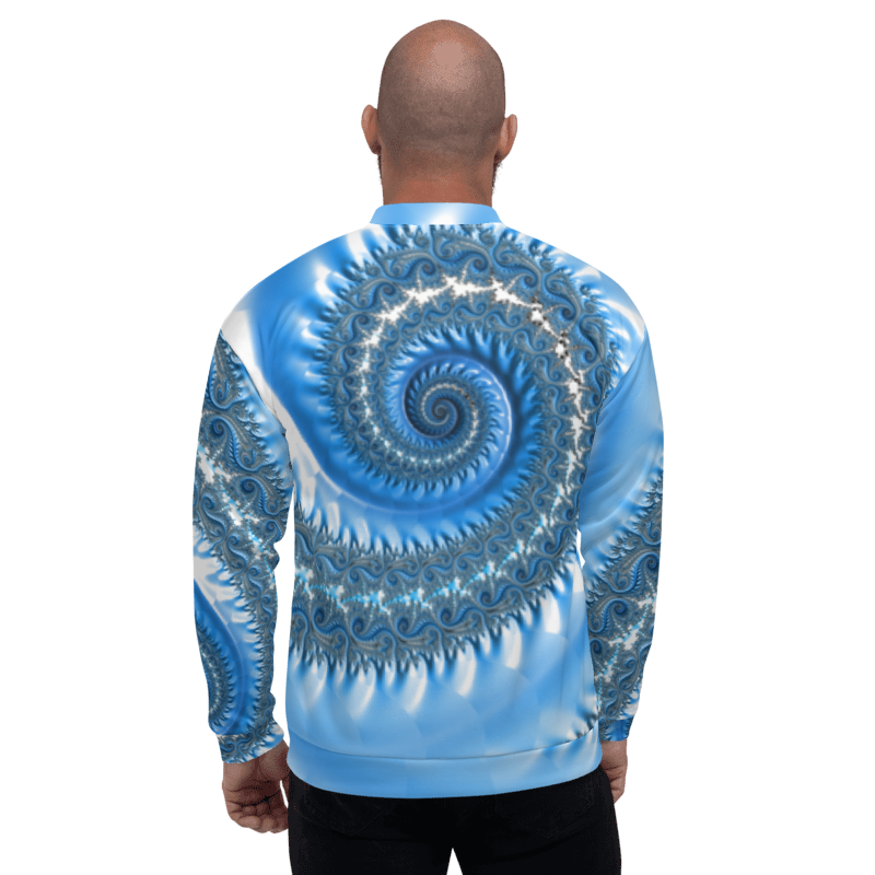 "Fractal Fern" Collection - Unisex Bomber Jacket ZKoriginal