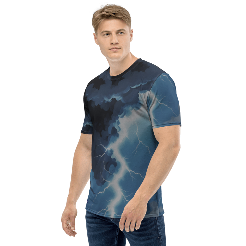 "Sky Surge" Collection - Designer Men's T-shirt