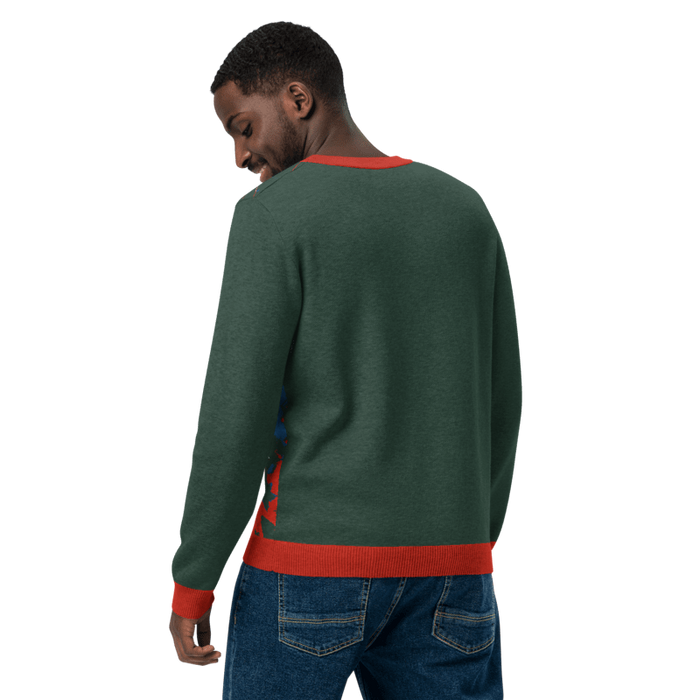 "Winter’s Radiance" Collection - Knitted Crew Neck Sweater