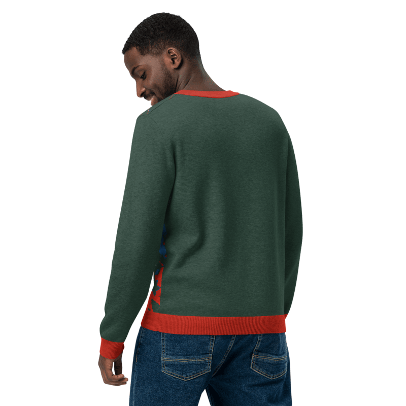 "Winter’s Radiance" Collection - Knitted Crew Neck Sweater