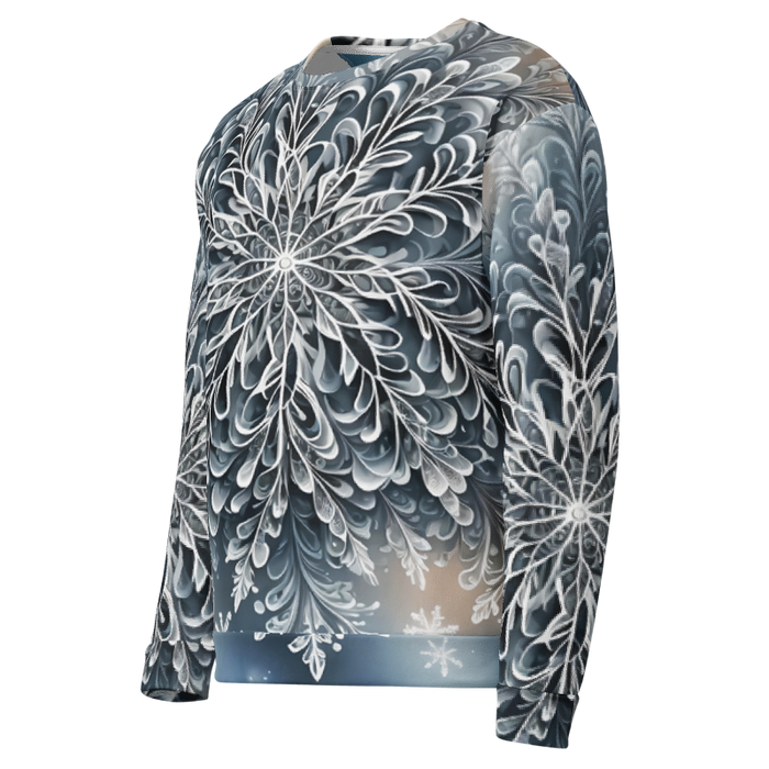 "Frosted Elegance" Collection - Designer Unisex Sweatshirt