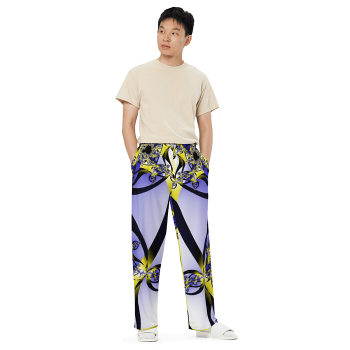 "Citrine Migration" Collection - Designer Unisex Wide Leg Pants