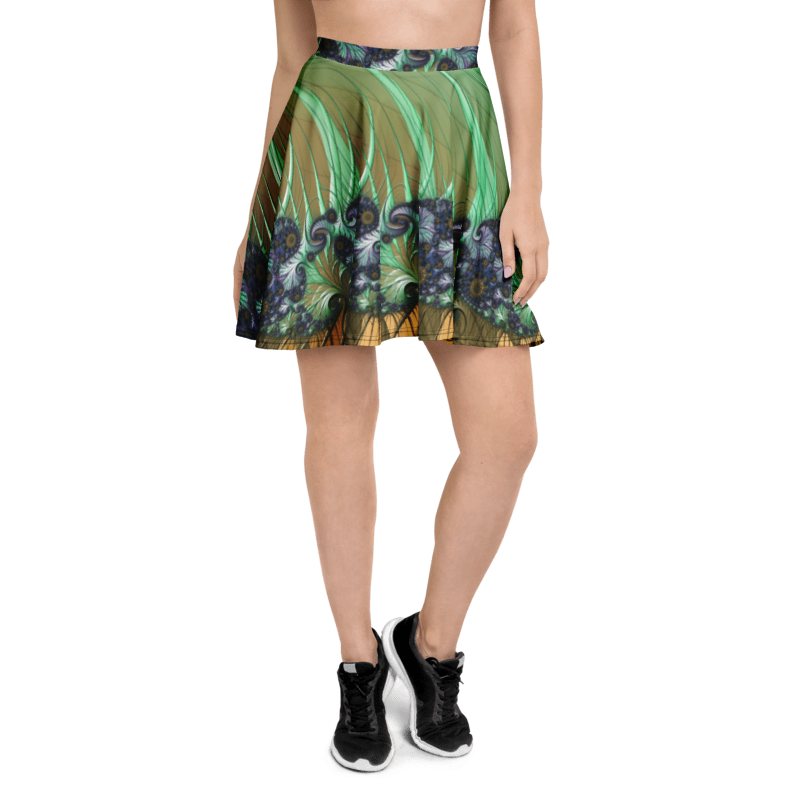 "Vortex Dreams" Collection - Designer Skater Skirt