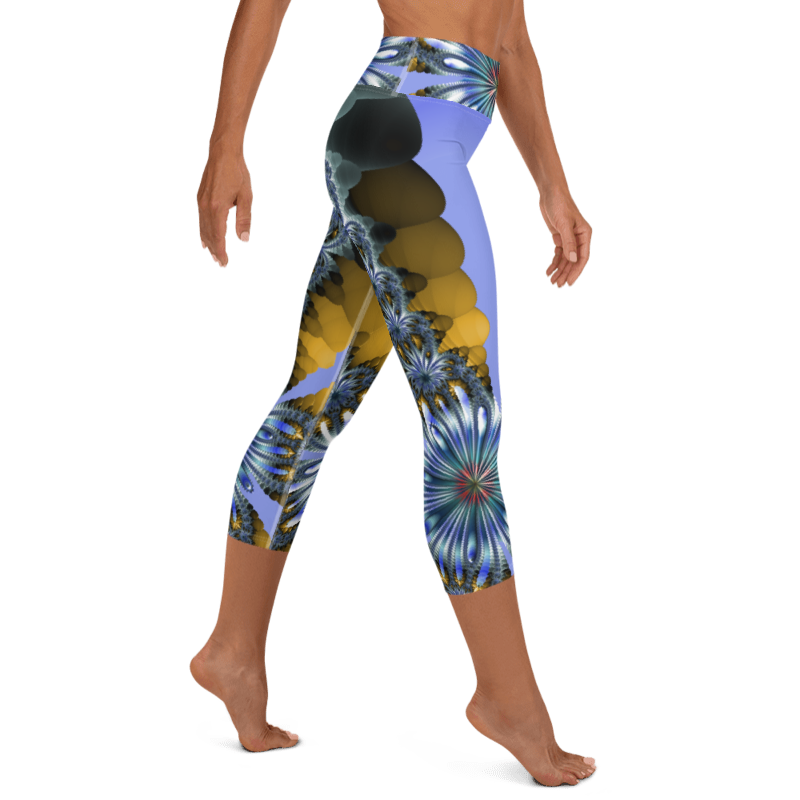 "Mystical Expansion" Collection - Yoga Capri Leggings ZKoriginal