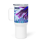 "Flames of Color" Collection - Travel mug with a handle ZKoriginal