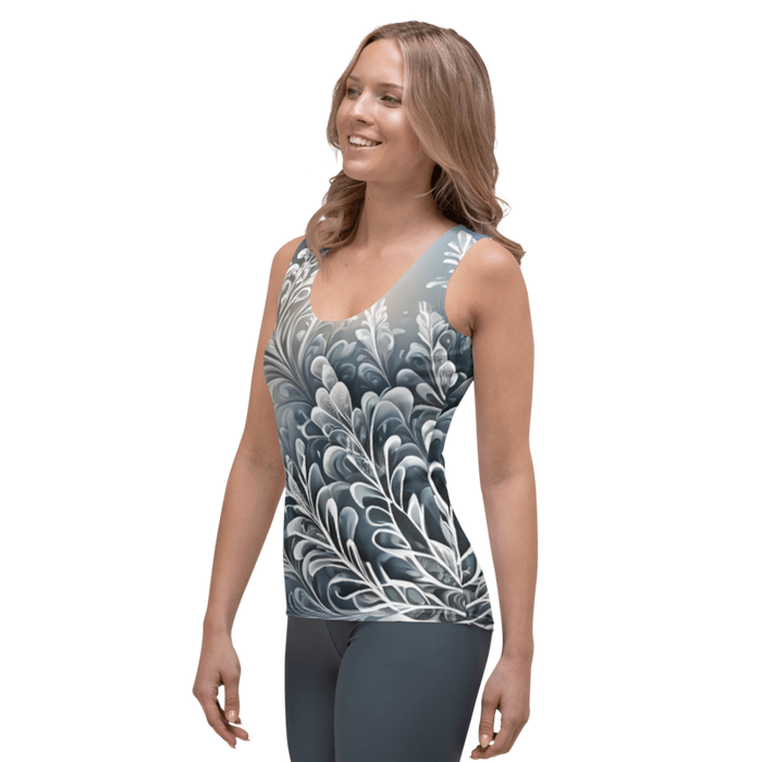 "Frosted Elegance" Collection - Active Tank Top