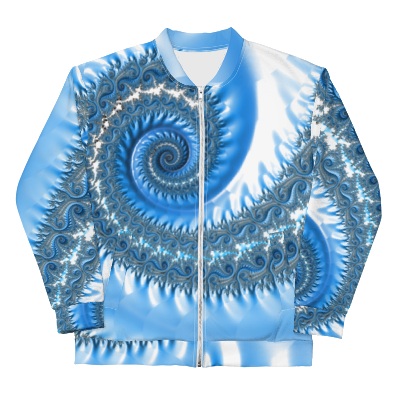 "Fractal Fern" Collection - Unisex Bomber Jacket ZKoriginal