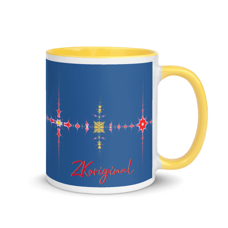 "Hippie Trippy" Collection - Mug With Color Inside ZKoriginal