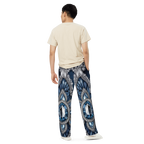 Denim and Diamonds – Unisex Wide-Leg Pants | ZKoriginal
