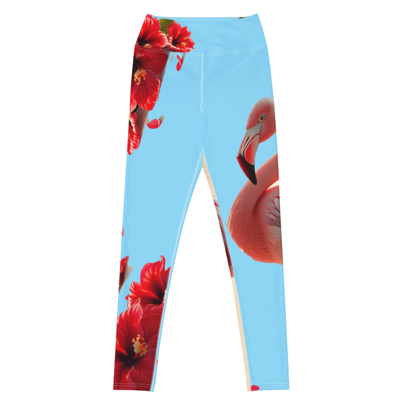 Majestic Flamingo – Designer Women's Yoga Leggings | ZKoriginal
