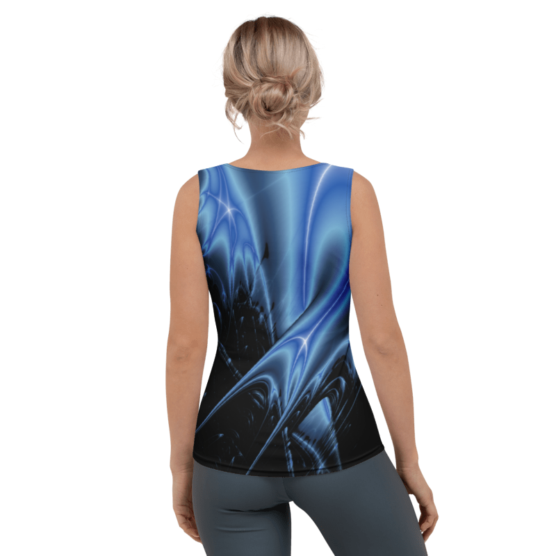 "Galactic Surge" Collection - Designer Long Tank Top