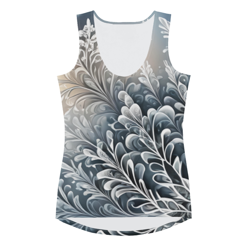 "Frosted Elegance" Collection - Active Tank Top
