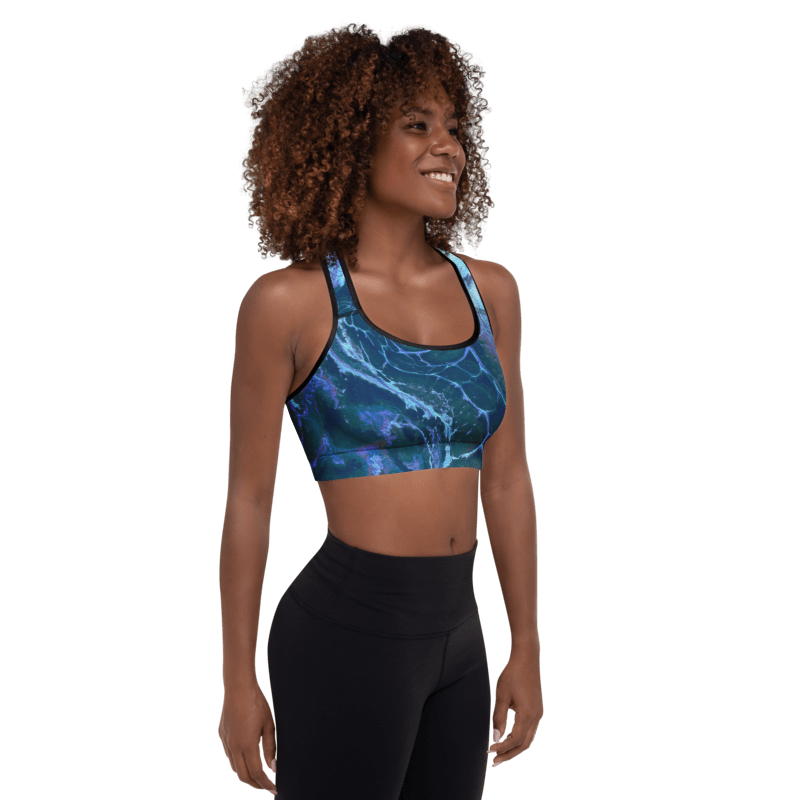 "Mystical Sensation" Collection - Padded Sports Bra