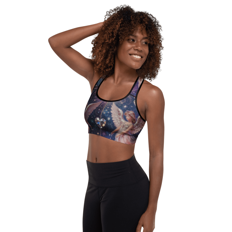 "Angels of Love" Collection - Padded Sports Bra