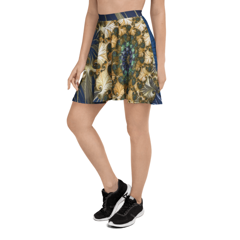 "Vortex Dreams" Collection - Designer Skater Skirt