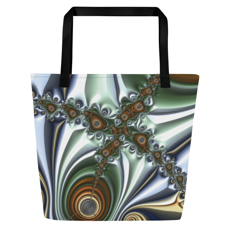 "Kinetic Impression" Collection - Large Tote Bag