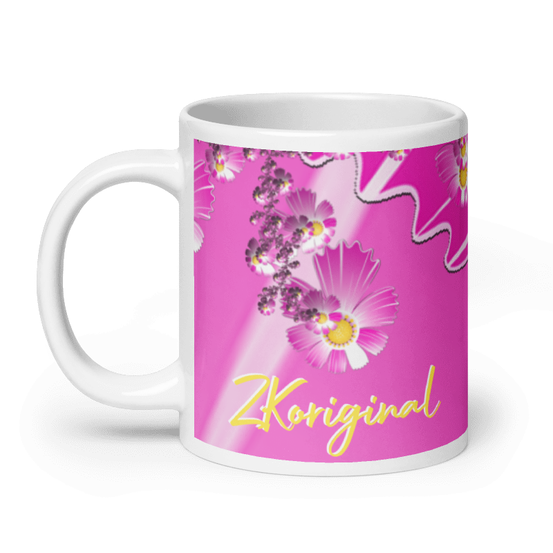 "Mystical Butterfly Bliss" Collection - White Glossy Mugs ZKoriginal