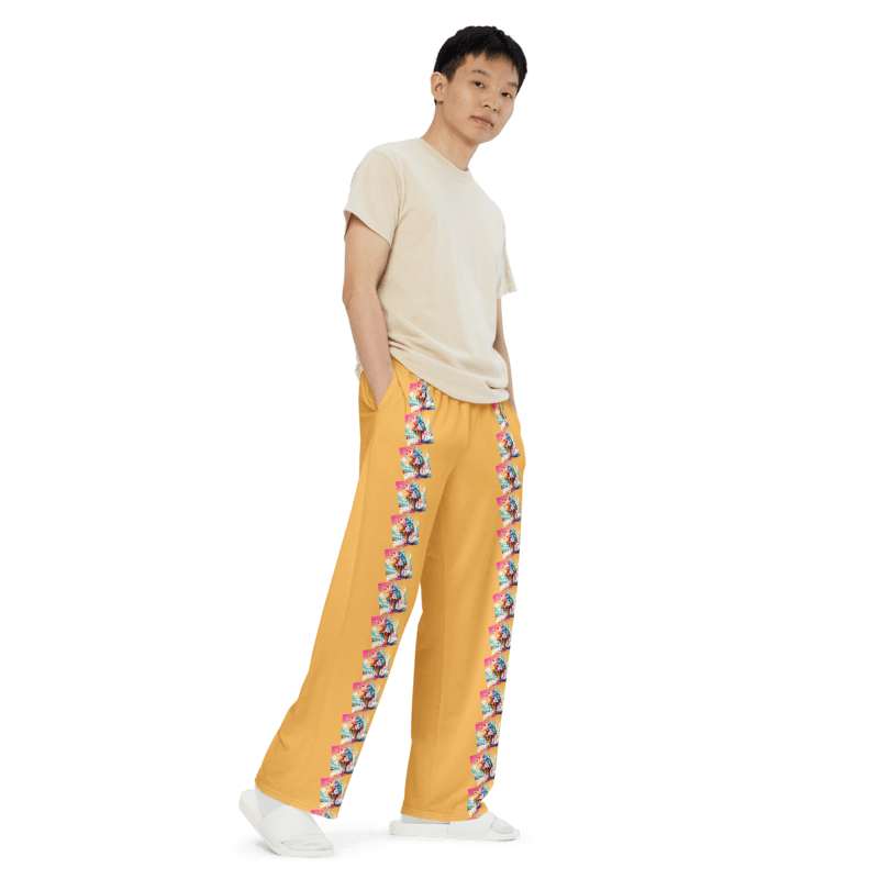 "Eat Me Baby" Collection -Unisex Wide Leg Pants