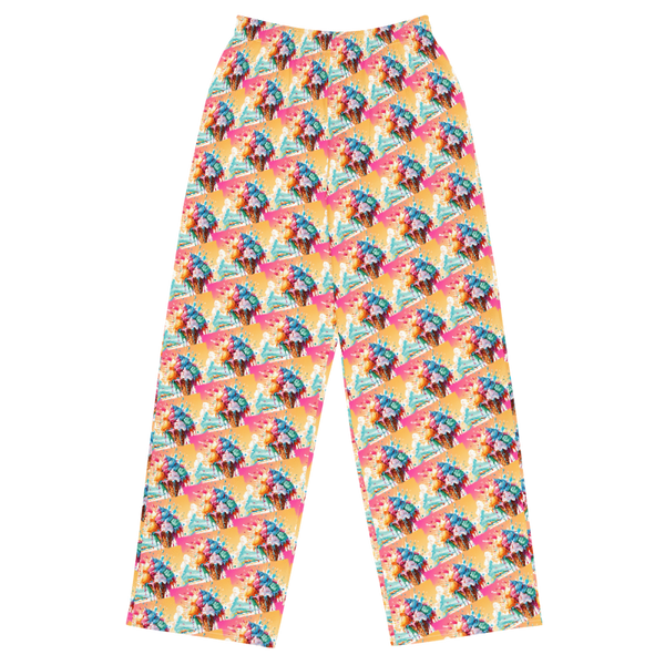 "Eat Me Baby" Collection - Unisex Wide Leg Pants