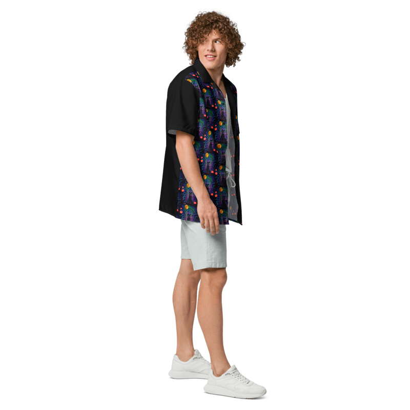 "Black Cats" Collection - Unisex Button Shirt