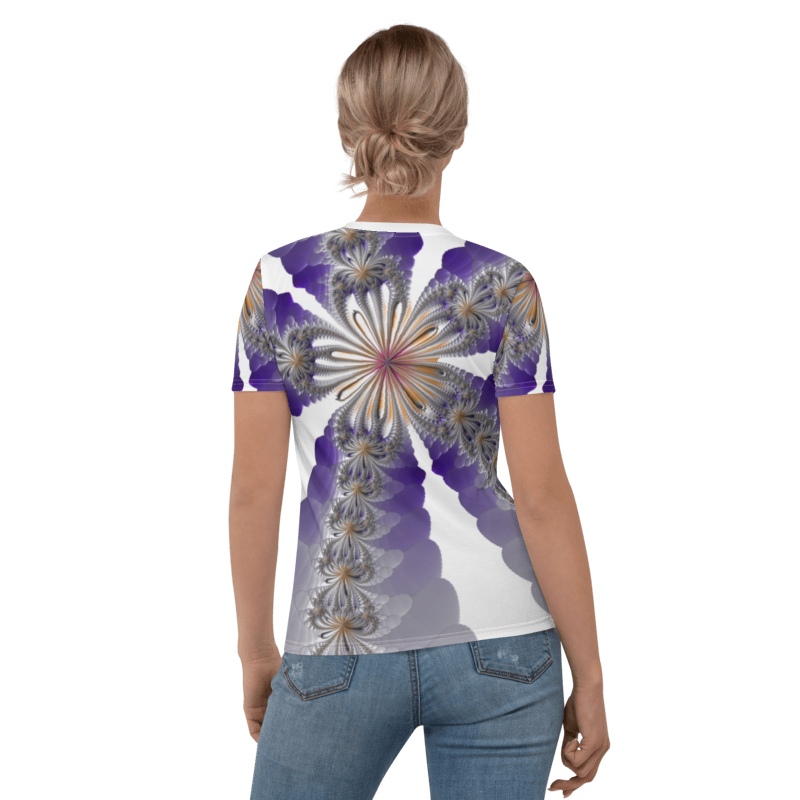 "Morning Bloom" Collection - Designer Women's T-shirt ZKoriginal