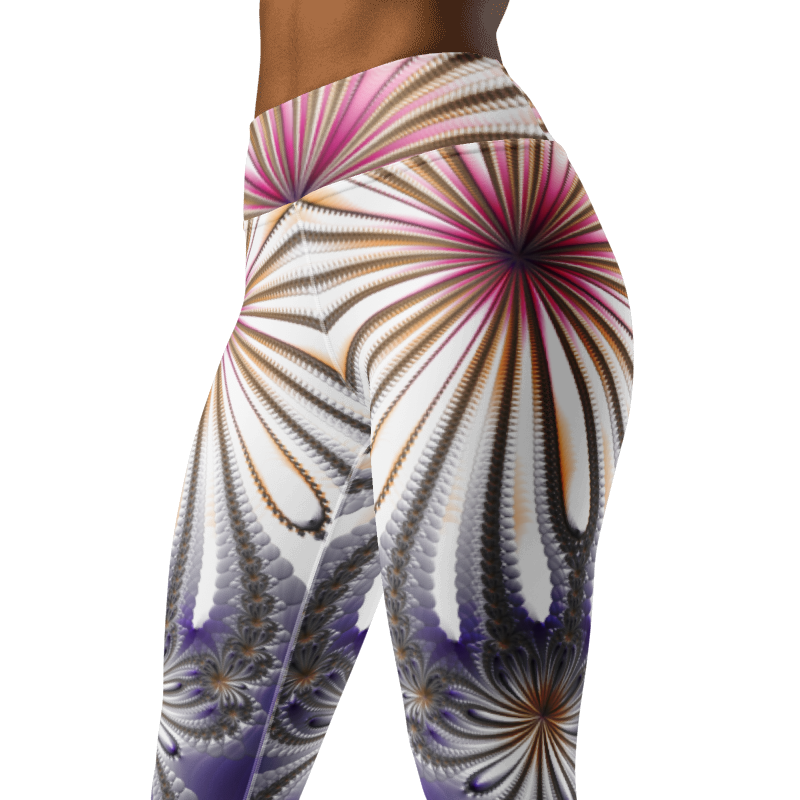 "Morning Bloom" Collection - Designer Yoga Leggings ZKoriginal