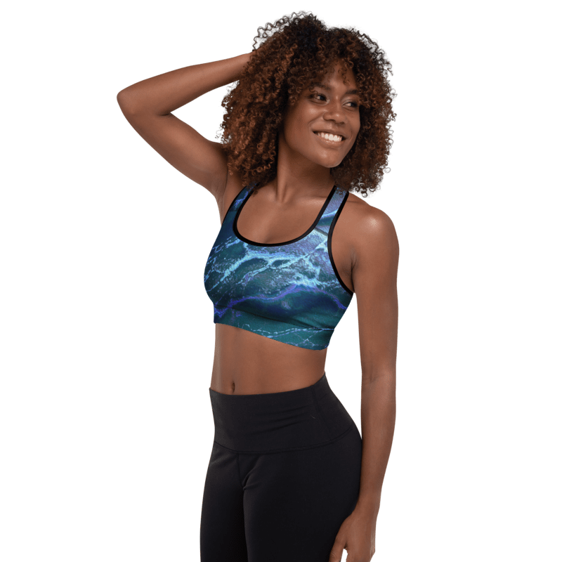 "Mystical Sensation" Collection - Padded Sports Bra