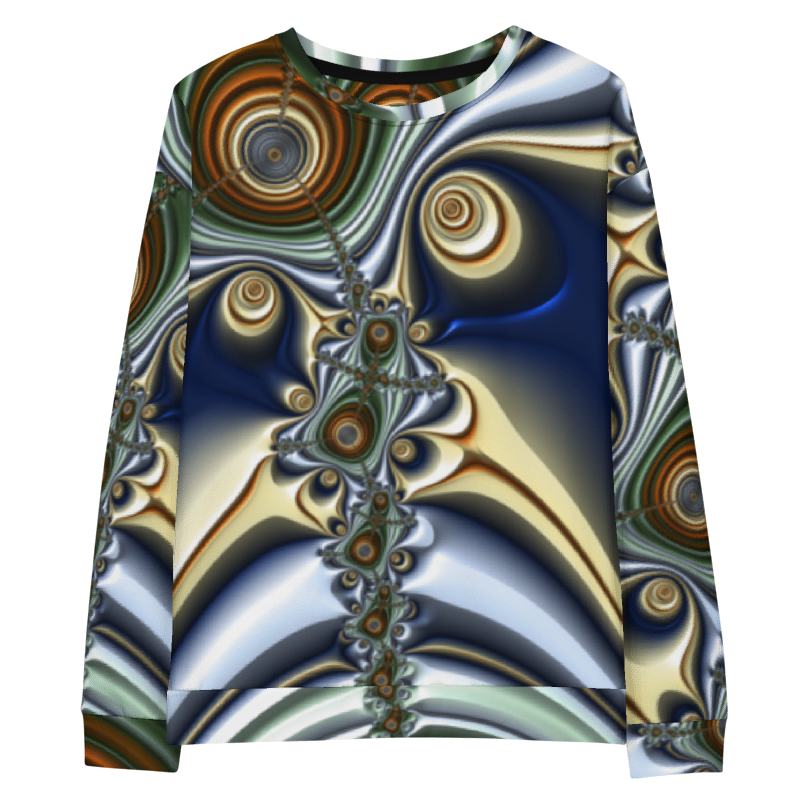 "Kinetic Impression" Collection - Cotton Sweatshirt Unisex