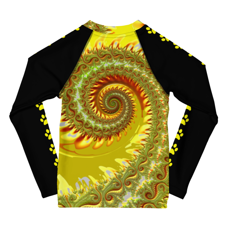 "The Canary" Collection - Cat Face Kids Rash Guard ZKoriginal