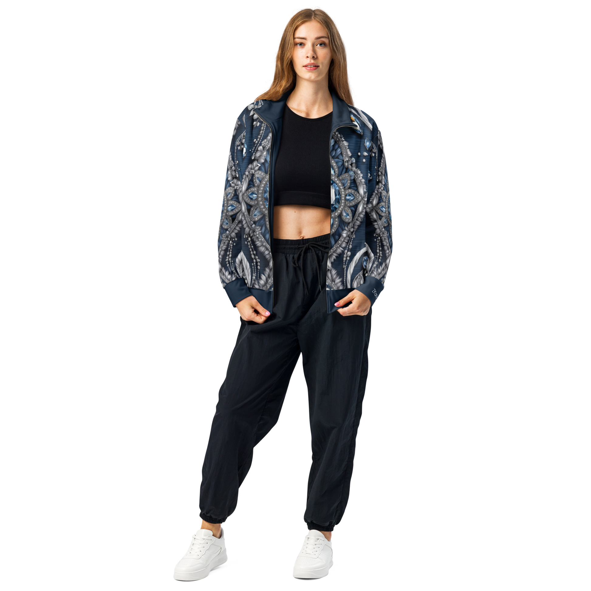 "Denim and Diamonds" Collection - Unisex Track Jacket