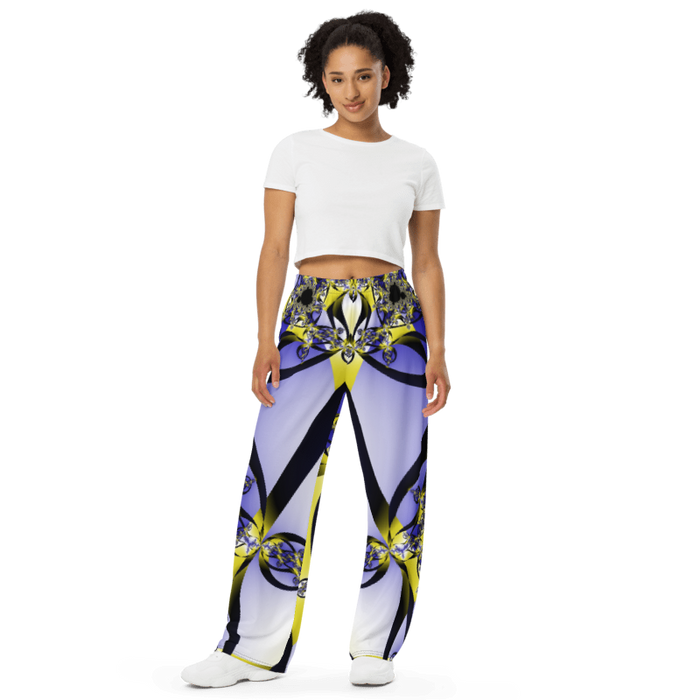 "Citrine Migration" Collection - Designer Unisex Wide Leg Pants