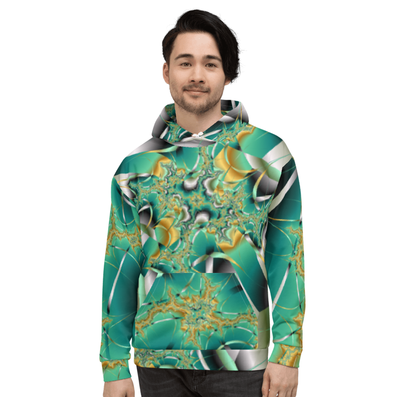 "Cosmic Twist" Collection - Unisex Hoodie