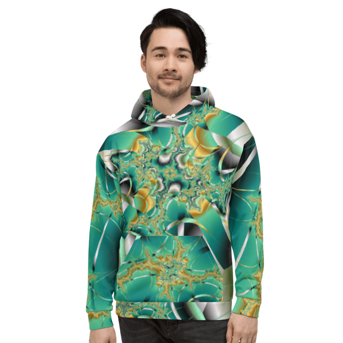 "Cosmic Twist" Collection - Unisex Hoodie