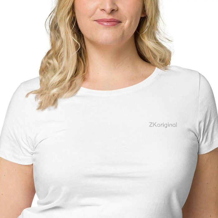 "Angel White" Collection - Womens Basic Organic T-shirt ZKoriginal