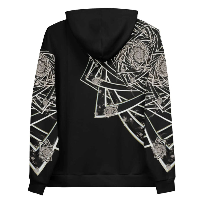 "Black Topological Rose" Collection - Unisex Hoodie ZKoriginal