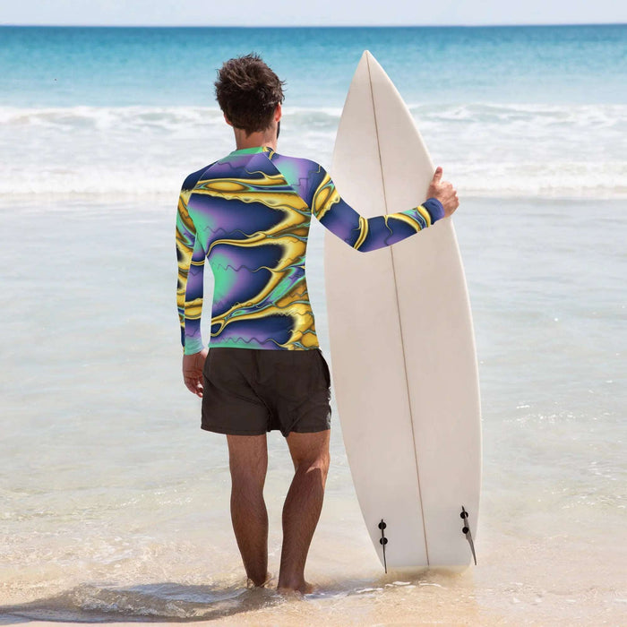 "Blazing Sun" Collection - Men's Rash Guard ZKoriginal