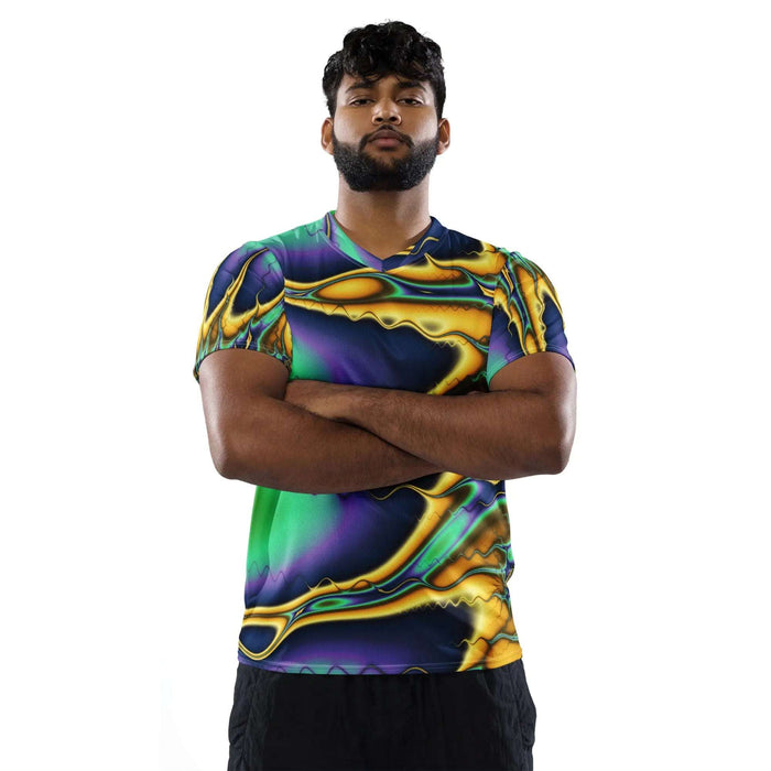 "Blazing Sun" Collection - Recycled Unisex Sports Jersey ZKoriginal