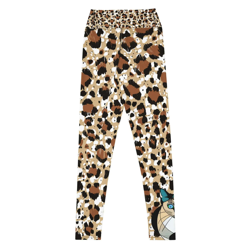 "Cat Lovers" Collection - Animal Print Yoga Leggings ZKoriginal